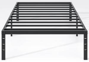 lot 19673 image: NEW JETO Metal Bed Frame,Twin Size Bed Frame with Storage Space,12 Inch