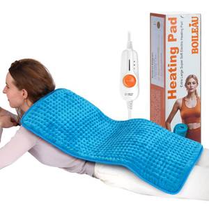lot 19709 image: Boileau Electric Heating Pad for Back Pain Relief, Extra Large 17x33 XXXL