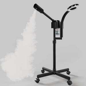 lot 19725 image: Facial Steamer with Magnifying Lamp, Professional Facial Steamer for Esthetician, 2 in 1 Ozone Steamer for Face Professional.