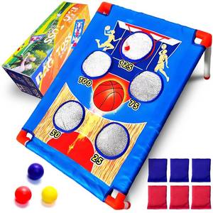 lot 20084 image: Bean Bag Toss Game for Kids Ages 4-8 - Outdoor Cornhole Toys for 3-8 Year Old Boys & Girls  Fun Family Party Birthday Games for Toddlers, Backyard, Lawn & Beach Activities