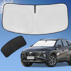 lot 20091 image: for Hyundai Tucson 2022-2024 2025 2026 Sun Shade Windshield Cover