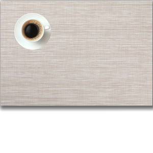 lot 20163 image: Placemats Set of 6 - Easy Clean Woven Vinyl Placemats for Dining Table, IndoorOutdoor Place Mats, Washable PVC Table Mats��Beige��
