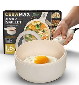 lot 1534 image: CERAMAX Ultra Performance Ceramic Nonstick Electric Cooker 1.6 Quart