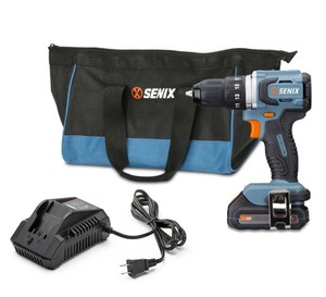 lot 13612 image: Senix X2 20V Brushless 12in Cordless Impact Drill