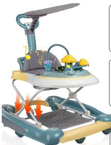 lot 13647 image: Multifunctional Luxury Baby Walker