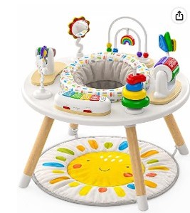 lot 17439 image: Little Acorn Baby Activity Center Sun 3 Months