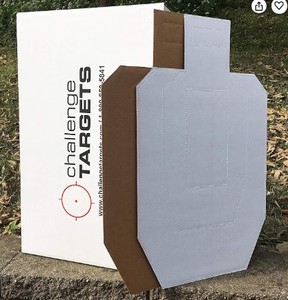 lot 19712 image: Blank White Shooting Targets 30 in.