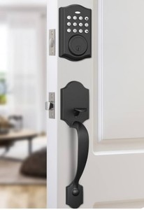lot 19735 image: Veise Keyless Entry Door Lock Electronic Keypad Fingerprint Deadbolt