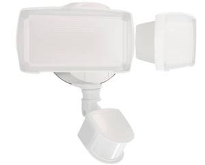 lot 1658 image: UME 19W LED Security Lights Motion Sensor Light Outdoor, 2000LM Motion Flood Light, 5000K, IP65 Waterproof, 2 Adjustable Head Motion Detector Security Light for Exterior,Outside,Garage,Yard(White)