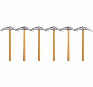 lot 1664 image: SAFIGLE 6 Pcs Pickaxe Costume Accessories for Halloween Cosplay