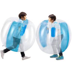 lot 1669 image: Theefun Bumper Balls 2 Pack 36inch Inflatable Sumo Ball Outdoor Bopper Toys