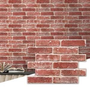 lot 1675 image: Commomy 3D Faux Brick Wall Panels - Ultra Thin PVC 10pcs 15.74 x 11.8
