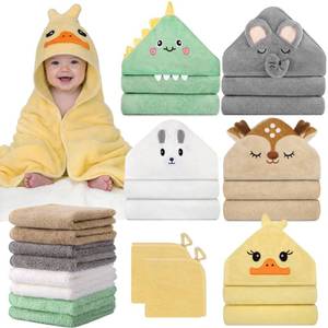 lot 1706 image: CandyHome 15 PCS Baby Bath Towels Set for Newborn Infant Toddler Essentials