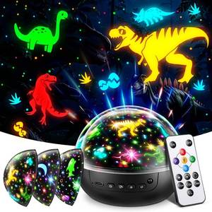 lot 2001 image: Staryou Dinosaur Toys, Remote 3Films 93Effects Dinosaur Toys for Kids 3-5