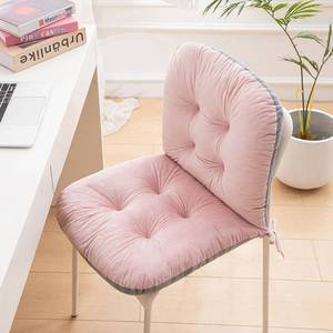 lot 2023 image: Yuthsona Non-Slip Rocking Chair Cushion Seat Cushion Plush with Ties Soft Seat Pad with High Back Desk Chair Pad for Office Car Home Dining Room Kitchen