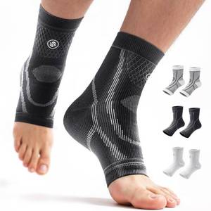 lot 2068 image: A 3 Pairs Neuropathy Socks for Women & Men for Plantar Fasciitis Relief