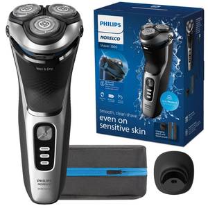 lot 2426 image: Philips Norelco 3900 Electric Shaver, Storm Blue