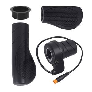 lot 2427 image: FT76X Ebike Half Twist Throttle, Half-Twist Handle with Waterproof Plug