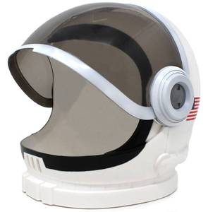 lot 2438 image: Spooktacular Creations Astronaut Helmet with Movable Visor Pretend Role Play Toy Set for School Classroom Dress Up, Role Play Accessory