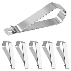 lot 2453 image: HINGTAI 6Pcs Car Sun Visor Photo Frames, Visor Clips for Cars DIY Sunshade Photo Frame Clip Stainless Steel Material, Not Easy to Damage Strong Hold Accessory for Car, Home & Office