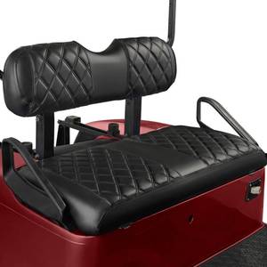 lot 7799 image: NOKINS Golf Cart Diamond Front Seat Covers for EZGO TXT 1994-2013RXV