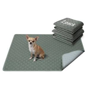 lot 8058 image: H.VERSAILTEX Washable Pee Pads 18x24 2-Pack Sage