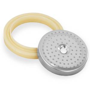 lot 8076 image: Precision Shower Screen with 54mm Food Grade Silicone Gasket
