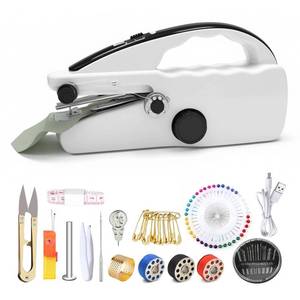 lot 8079 image: Electric Mini Portable Handheld Sewing Machine for Adults