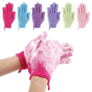lot 8102 image: Codream 12-Piece Exfoliating Shower Bath Gloves