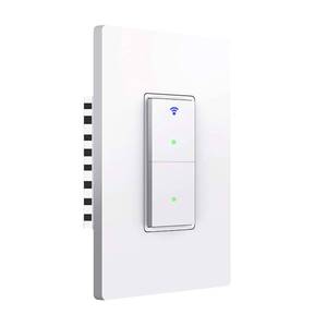 lot 8122 image: Youngzuth WiFi Smart Double Light Switch