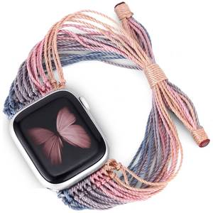 lot 8127 image: JR.DM Boho Watch Band for Apple Watch 38-46mm