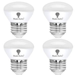 lot 8130 image: Bluex R14 LED 4W E26 Base 4-Pack Bulbs