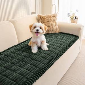 lot 9830 image: MEETSKY Pet Couch Covers for Sofa, Non Slip Dog Couch Cover Protector
