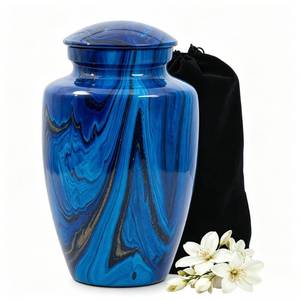 lot 9872 image: LINES ARTE Handcrafted Cremation Urns for Human Ashes Adult Man and Woman