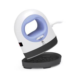 lot 9879 image: ARTeefy Mini Heat Press Machine (160W Boost Power) - 4-Level Heat up to 420°F - Portable Small Iron for T-Shirts, Totes, Hats & DIY Projects - HTV & Sublimation - Includes AI Design Tools (Purple)