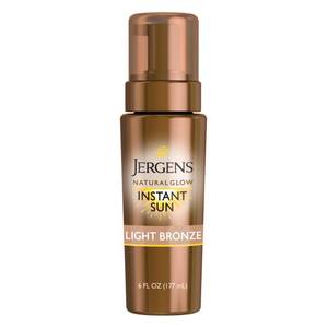 lot 10266 image: Jergens Natural Glow Self Tanner Mousse, Light Bronze Tan, 6 fl oz