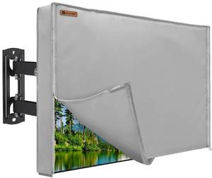 lot 10267 image: IC ICLOVER Outdoor TV Cover 50 Inch, Heavy Duty Weatherproof TV Protector