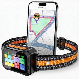 lot 10269 image: Meowant GPS Wireless Dog Fence, App Controlled, No Remote  Adjustable 82��7000 ft GPS Custom Fence, Early Alert Function, Waterproof LCD Collar for Outdoor Dogs Over 10 lbs