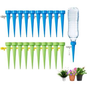 lot 10274 image: 20 Pack Self Watering Spikes Adjustable Valve Indoor Outdoor Plants