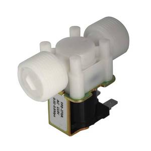 lot 10288 image: Fankerba 34 Inlet Water Solenoid Valve,(AC 110V Normally Closed 0.02 to 0.8mpa) - Plastic Two Parallel, Screw Thread