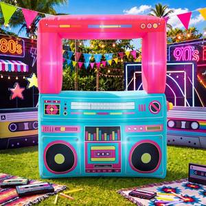 lot 11441 image: Soulchen Inflatable Boombox Arch 6x5 Ft