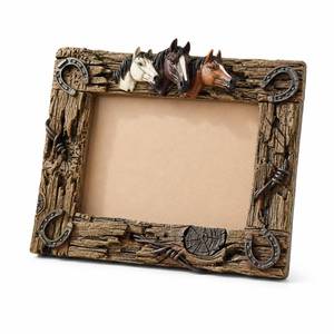 lot 11456 image: Comfy Hour Horse Figurine Photo Frame 5x7