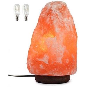 lot 11459 image: Spantik 7 Inch Himalayan Salt Lamp with Dimmer
