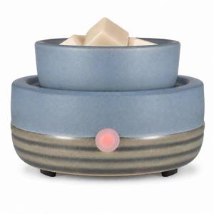 lot 11460 image: Copinpin Ceramic Wax Melt Warmer, 3-in-1 Electric, Blue