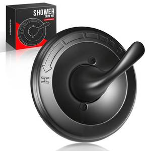 lot 11473 image: Delta Rogierra Shower Trim Kit Matte Black 1314