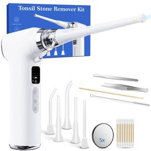 lot 11474 image: Fivepropy Electric Tonsil Stone Remover with LED