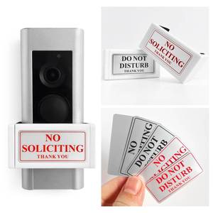 lot 12363 image: Allicaver Doorbell Privacy Cover 2-Pack