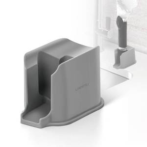 lot 12373 image: LANMU Silicone Dish Brush Holder with Auto-Drain