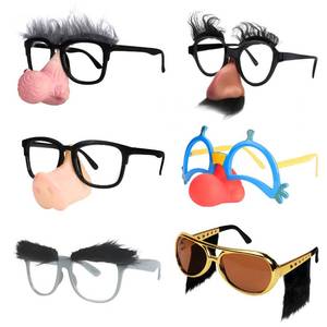 lot 12388 image: Ocean Line Disguise Glasses, 6 Pairs Halloween Props