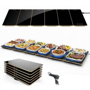 lot 13676 image: Maxforcetek Electric Warming Tray 52x15 Inch